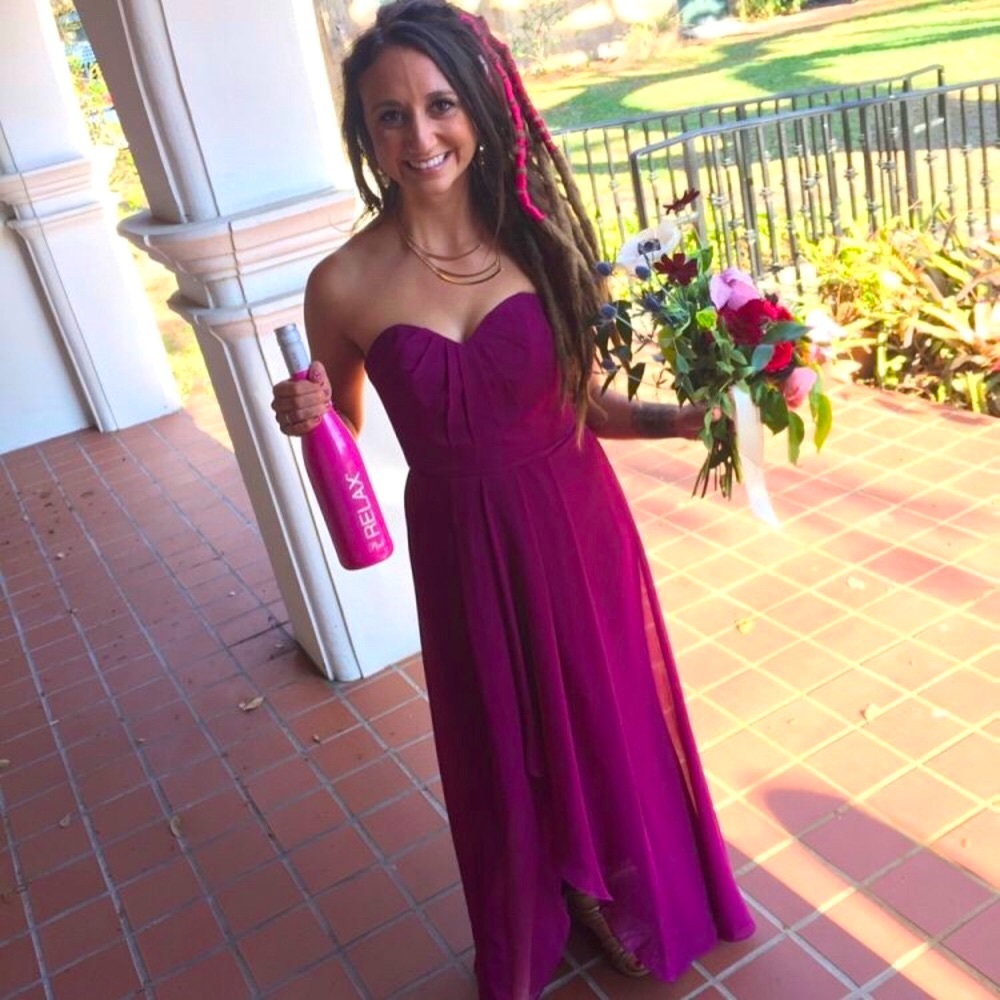 David Bridal bridesmaid dress